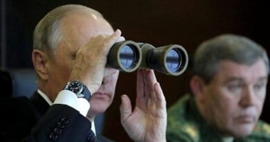 Russia's President Vladimir Putin at the Luzhsky training ground during the main stage of the Zapad-2017 joint Russian-Belarusian strategic exercises. Photo Credit: Kremlin.ru