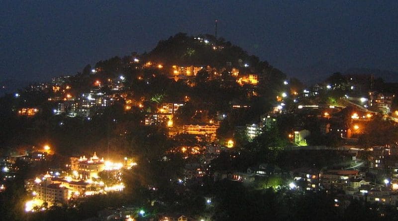 Shimla, Himachal Pradesh, India. Photo by Naveen Kumar G, Wikipedia Commons.