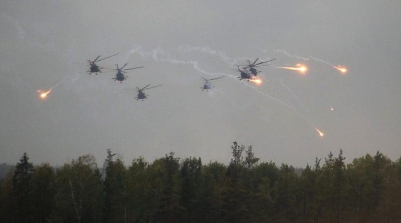Zapad-2017 joint Russian-Belarusian strategic military exercises. Photo Credit: Kremlin.ru