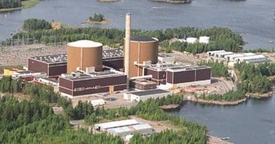 Fortum's Loviisa nuclear power plant from air. Source: Wikipedia Commons.