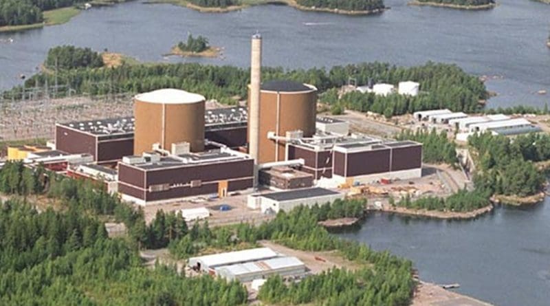 Fortum's Loviisa nuclear power plant from air. Source: Wikipedia Commons.