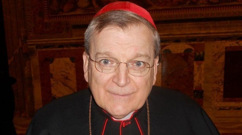 Cardinal Raymond Burke. Photo by Pufui Pc Pifpef I, Wikipedia Commons.