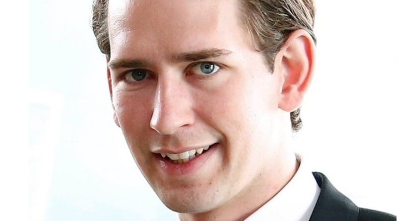 Austria's Sebastian Kurz. Photo by Dragan Tatic, Wikipedia Commons.