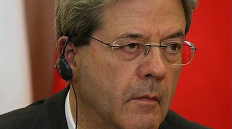 Italy's Paolo Gentiloni. Photo by Conte di Cavour, Wikipedia Commons.