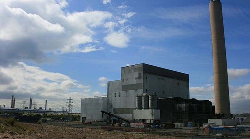 The Lynemouth Power Station in UK. Photo by Fintan264, Wikipedia Commons.