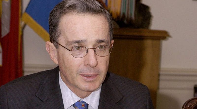 Colombia's Alvaro Uribe. Photo by Helene C. Stikkel, Wikimedia Commons.