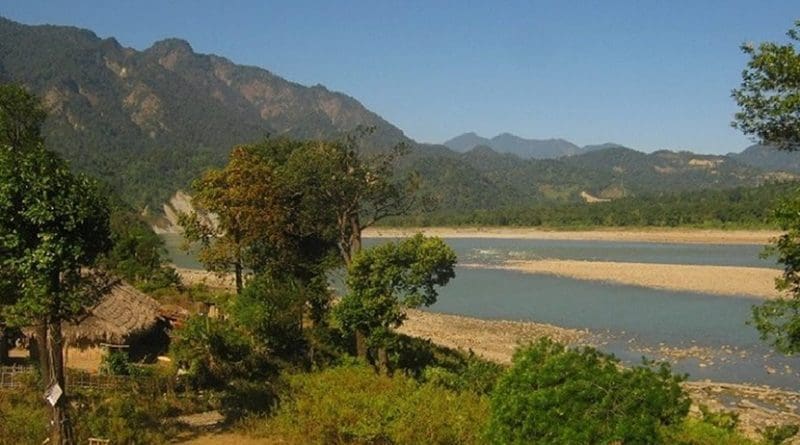Siang river in Arunachal Pradesh. Photograph: C K Duarah.