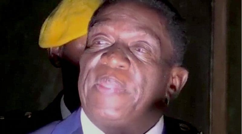 Zimbabwe's Emmerson Mnangagwa. Photo: VOA, Wikipedia Commons.
