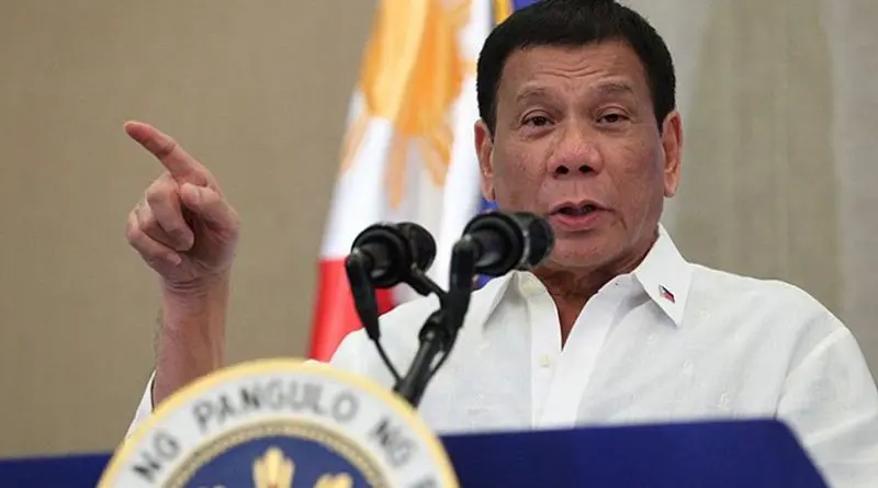 Philippine President Rodrigo Duterte. Photo Credit: PCOO EDP, Wikimedia Commons.