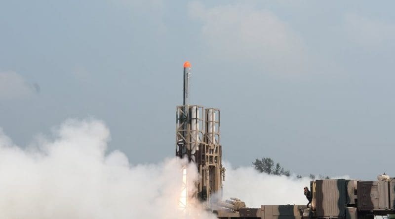 Launch of India's Nirbhay missile. Photo Credit: DRDO