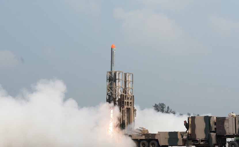 Launch of India's Nirbhay missile. Photo Credit: DRDO