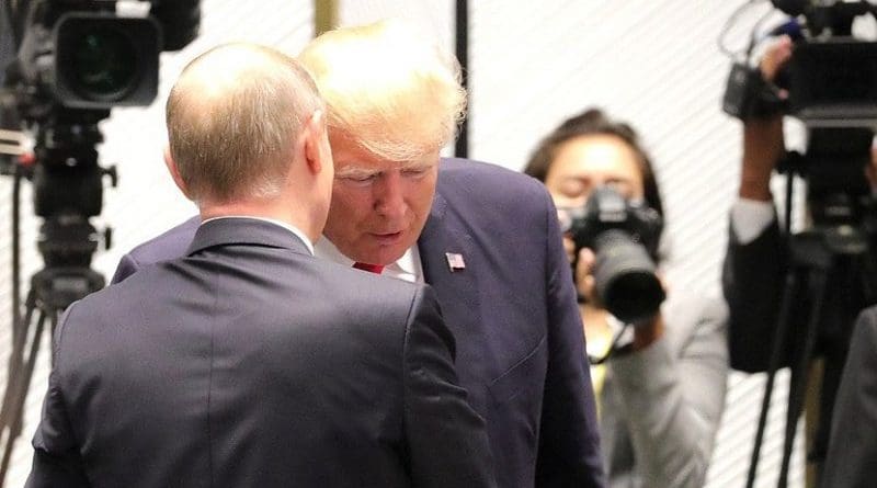 Russia's President Vladimir Putin with President of the United States Donald Trump. Photo Credit: Kremlin.ru