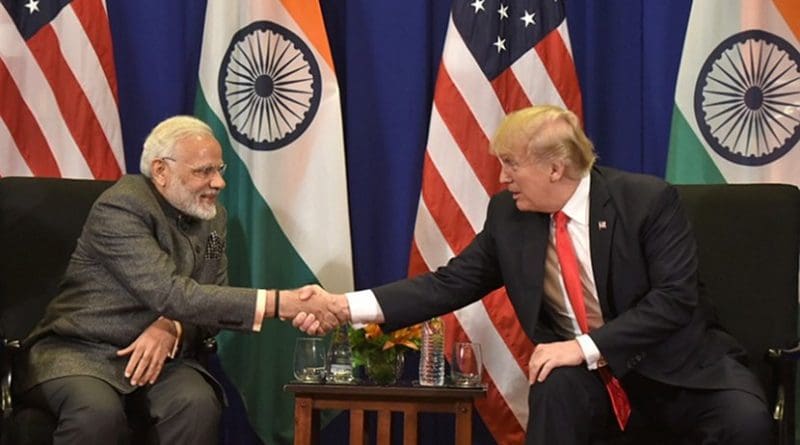 India's Prime Minister, Shri Narendra Modi meeting the President of United States of America (USA), Mr. Donald Trump, in Manila, Philippines. Photo Credit: India's PM Office.