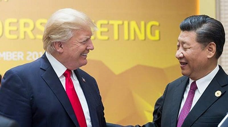 US President Donald Trump and China's President Xi Jinping at APEC Summit. Photo Credit: Official White House Photo by D. Myles Cullen