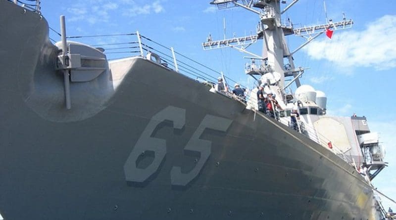 File photo of USS Benfold. Photo by James E. Martin, Wikimedia Commons.
