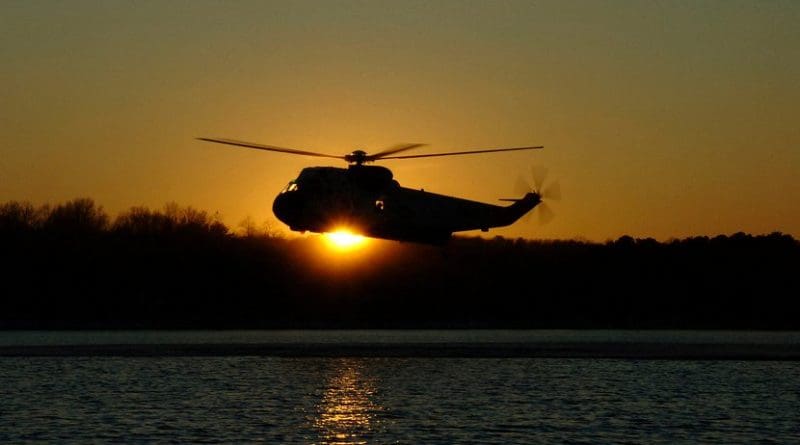 US military helicopter. Source: DoD, Wikimedia Commons.