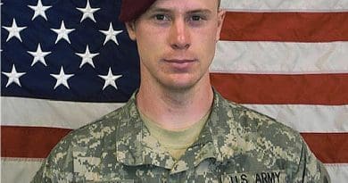 Bowie Bergdahl. Photo Credit: United States Army, Wikipedia Commons.