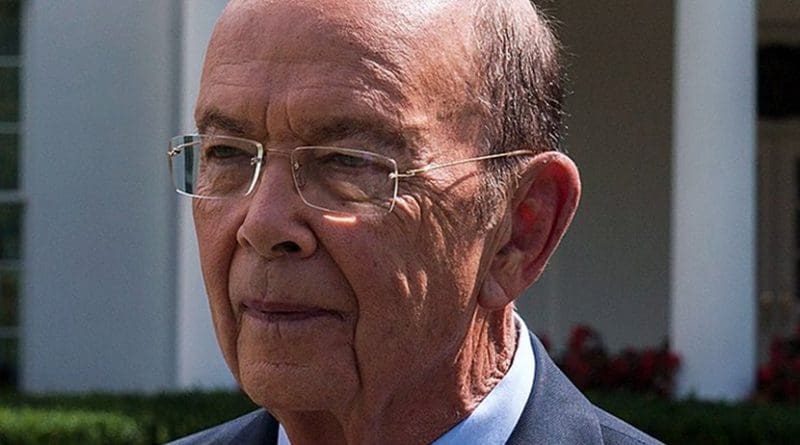 US Secretary of Commerce Wilbur Ross. Photo Credit: White House.