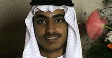 Osama bin Laden's son Hamza. Credit: Screenshot from CIA video.
