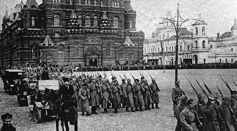 Russian Revolution of 1917. Source: Wikipedia Commons.