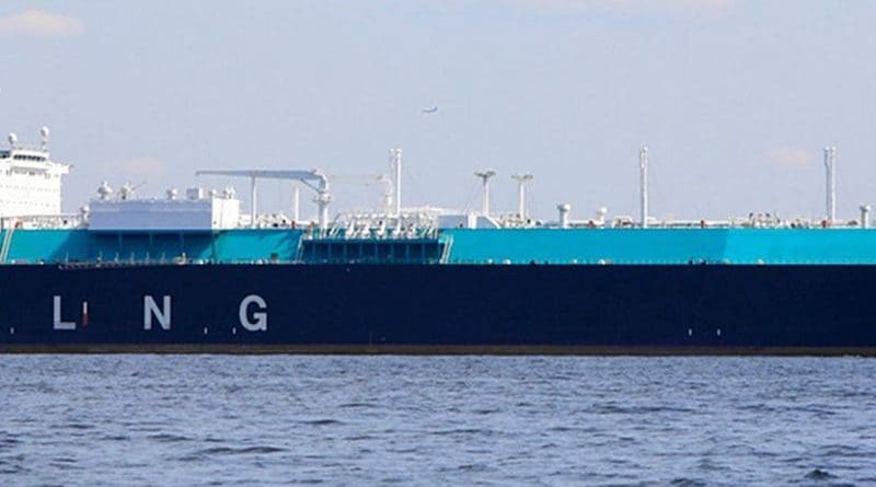 LNG Carrier. File photo by Tennen-Gas, Wikipedia Commons.