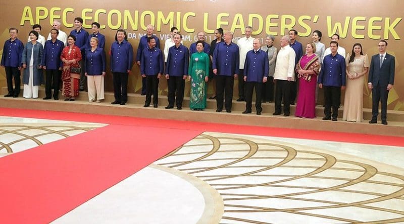 Participants in the APEC Economic Leaders’ Meeting in Vietnam. Photo Credit: Kremlin.ru