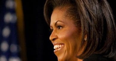 Michelle Obama. Photo by Joyce N. Boghosian, Wikimedia Commons.
