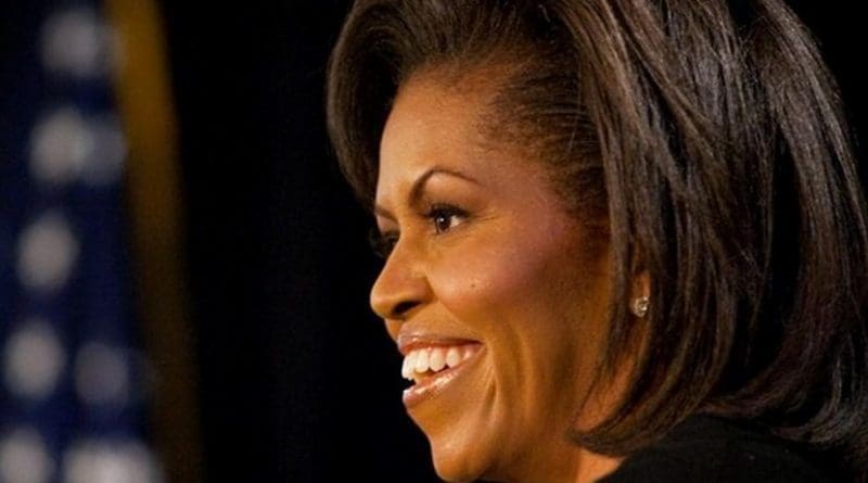 Michelle Obama. Photo by Joyce N. Boghosian, Wikimedia Commons.