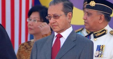 Malaysia's Mahathir Mohamad. Photo by amrfum, Wikimedia Commons.