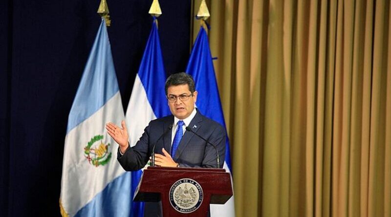 Honduras' Juan Orlando Hernández. Photo Presidencia El Salvador, Wikimedia Commons.