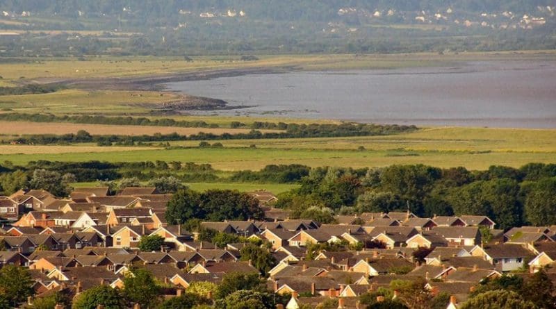 Homes in Clevedon, England.