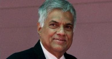 Sri Lanka's Ranil Wickremesinghe. Photo Credit: Sri Lanka government.