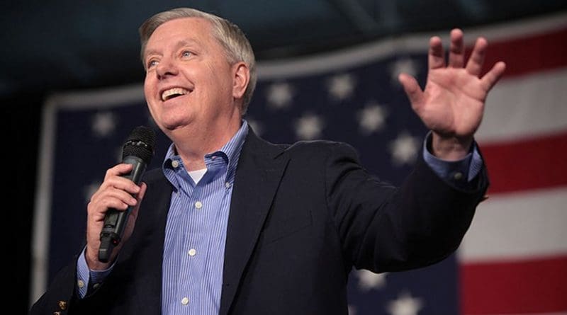 Sen. LIndsey Graham. Photo by Gage Skidmore, Wikipedia Commons.