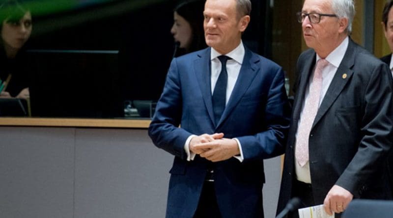 Jean-Claude Juncker and Donald Tusk. Photo credit European Commission.