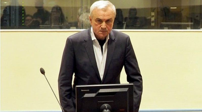 Former Serbian State Security Service chief Jovica Stanisic in court. Photo: MICT.