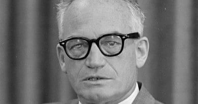 US politician Barry Goldwater. Credit: Trikosko, Marion S., photographer, Wikipedia Commons.