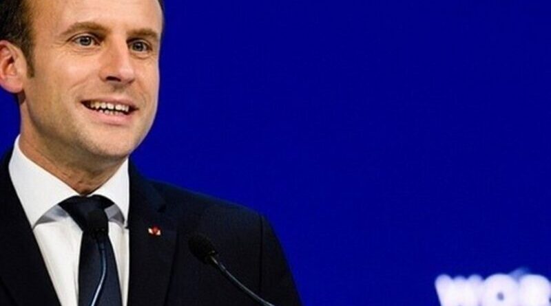 France's President Emmanuel Macron. Photo Credit: World Economic Forum / Manuel Lopez