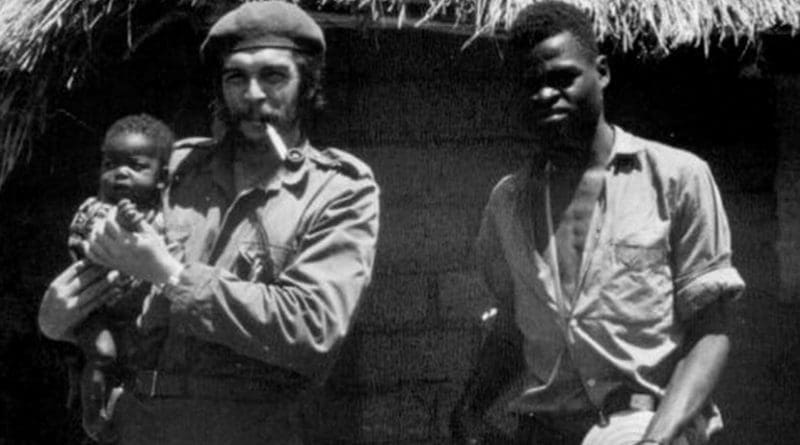 Che Guevara in the Congo in 1965. Wikimedia Commons