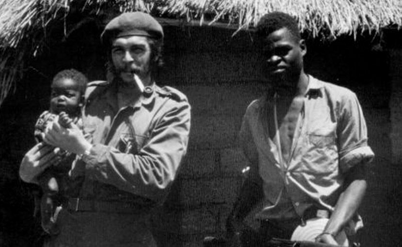 Che Guevara in the Congo in 1965. Wikimedia Commons