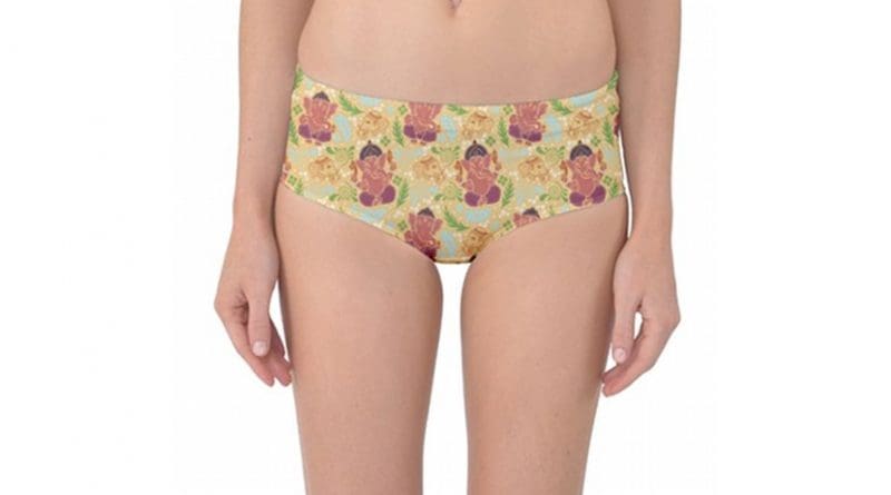Hindu group objects to "Grace of Ganesha" bikini bottoms.