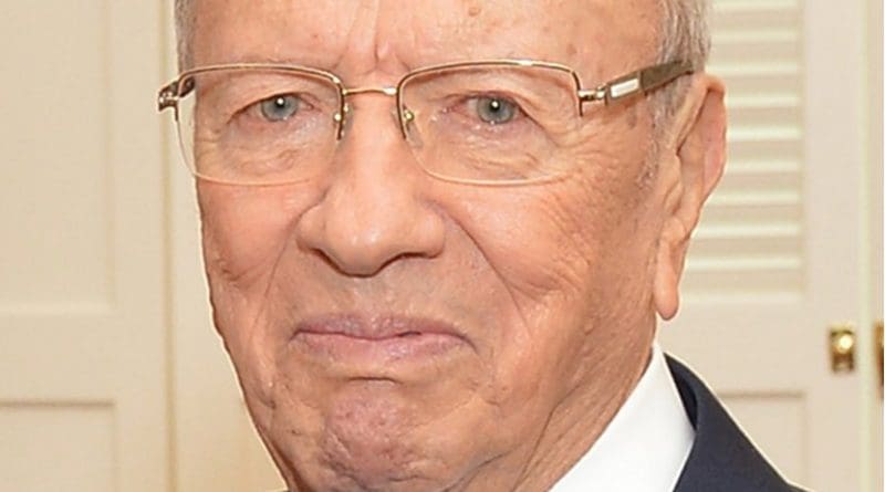 Tunisia's President Beji Caid Essebsi. Photo Credit: US State Department, Wikipedia Commons.