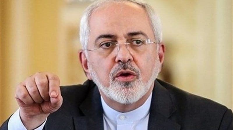 Iran's Foreign Minister Mohammad Javad Zarif. Photo credit: Tasnim News Agency.