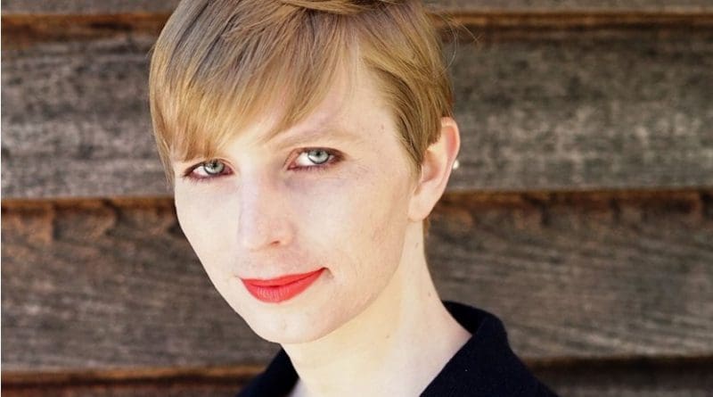 Chelsea Manning. Photo by Tim Travers Hawkins, Wikipedia Commons