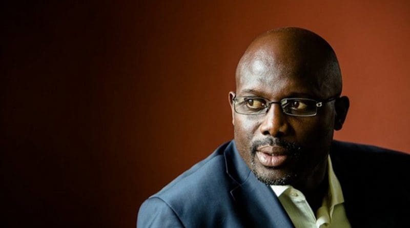Photo: New President of Liberia, George Weah. Credit: Daily Post, Nigeria, via IDN