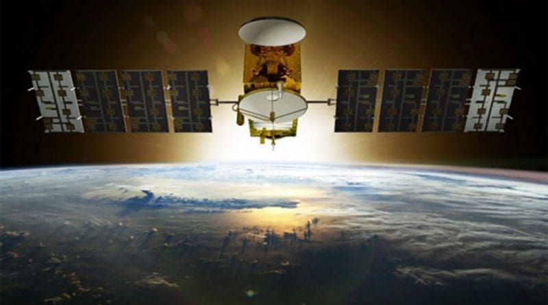 Jason-3 satellite mission helped detect an acceleration in sea level rise. Credit: NOAA