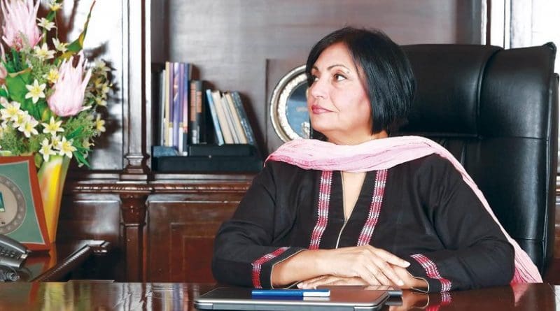 Ms. Tahira Raza, President and CEO of First Women Bank Limited (FWB).