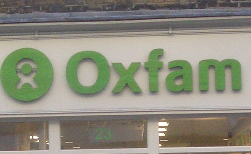 Oxfam storefront. Source: WIkimedia Commons.