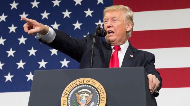 US President Donald Trump. Official White House Photo by Joyce N. Boghosian