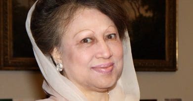 Bangladesh's Khaleda Zia. Photo Credit: Foreign and Commonwealth Office, Wikimedia Commons.