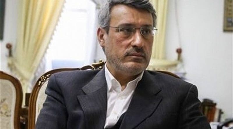 Iran’s ambassador to UK Hamid Baeedinejad. Photo Credit: Tasnim News Agency.